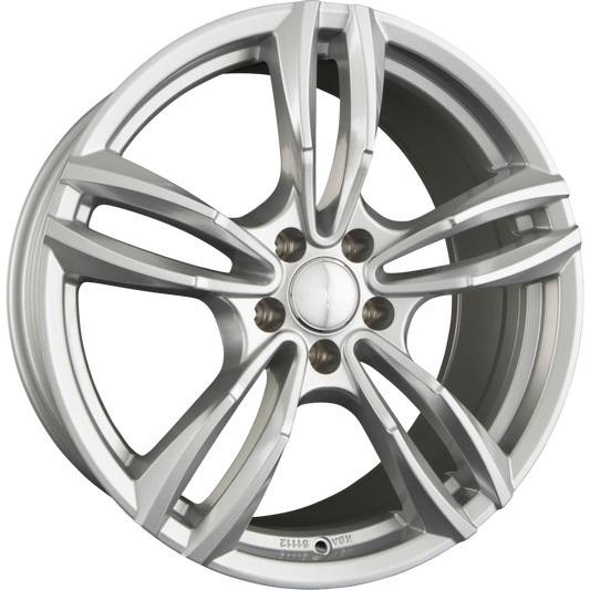 2DRV by WHEELWORLD WH29 Race Silber Lackiert (RS) Alufelge 8.5x19 Zoll ET45 LK 5x112 ML66.6 – Bild 2