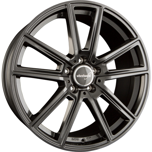 2DRV by WHEELWORLD WH30 Dark Gunmetal Glänzend (DGM+) Alufelge 7.5x17 Zoll ET40 LK 5x112 ML66.6 – Bild 2
