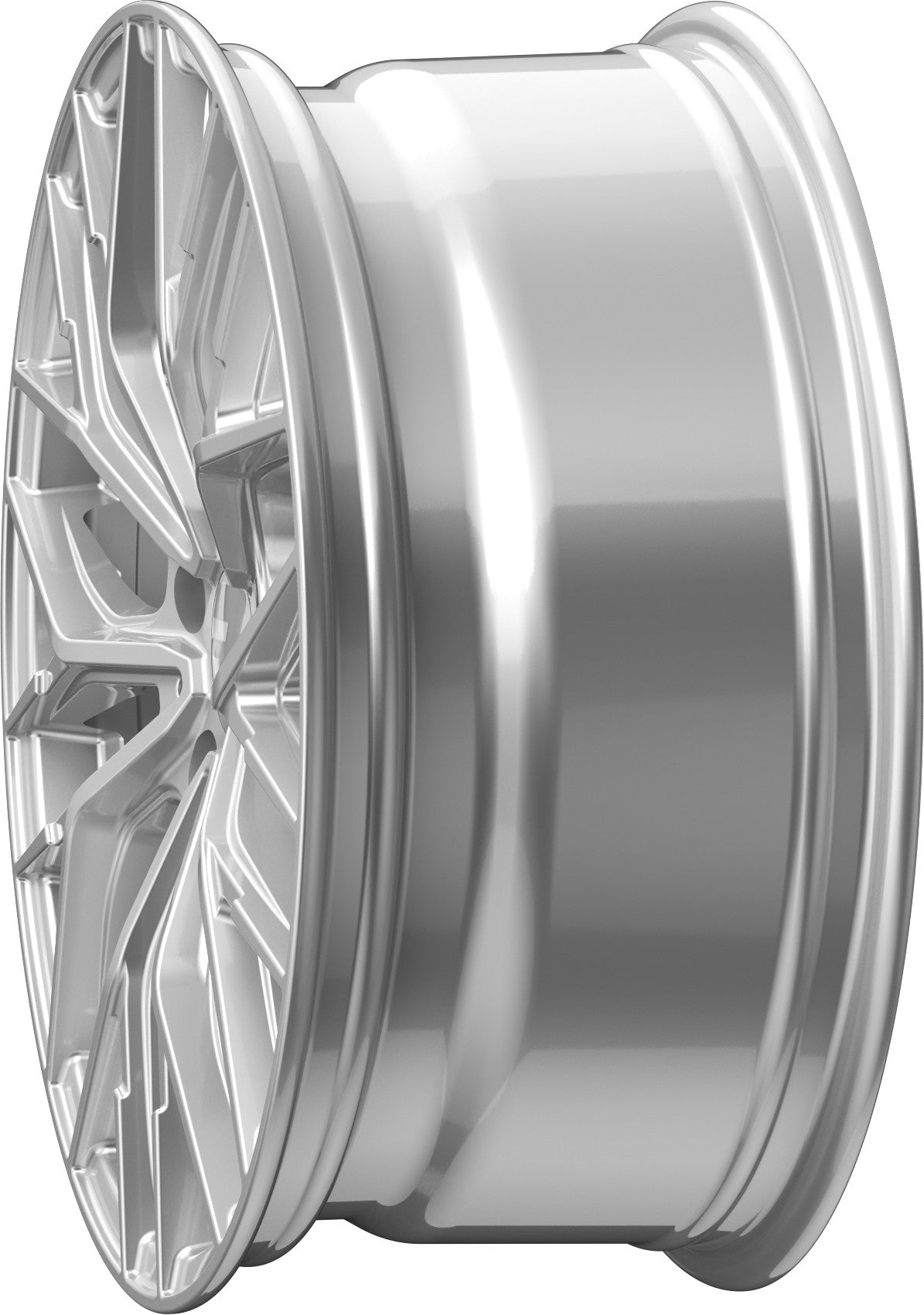 2DRV WH37 race silber lackiert 8.5x20 ET42 - LK5/112 ML66.6