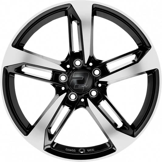 2DRV WH36 schwarz hochglanzpoliert Alufelge 8.5x19 Zoll ET40 LK 5x112 ML66.6 – Bild 2