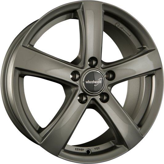 2DRV by WHEELWORLD WH24 Daytonagrau Lackiert (DG+) Alufelge 8x18 Zoll ET35 LK 5x112 ML66.6 – Bild 2
