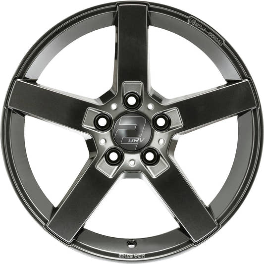 2DRV WH31 daytona grau lackiert 8x18 ET43 - LK5/120 ML72.6