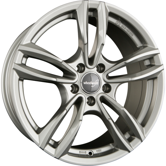 2DRV by WHEELWORLD WH29 Daytona Grau Glänzend Lackiert (DG+) Alufelge 8.5x19 Zoll ET30 LK 5x112 ML66.6 – Bild 2