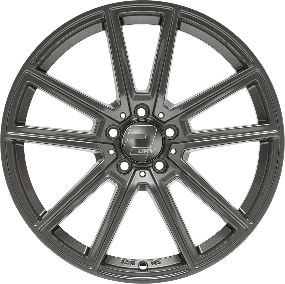 2DRV WH30 daytona grau lackiert Alufelge – Bild 2