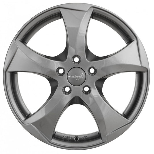 Wheelworld WH22 daytona grau lackiert Alufelge 6.5x16 Zoll ET50 LK 5x112 ML57.1 – Bild 2