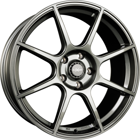 Axxion X2 Dark Gunmetal Glänzend Lackiert (DGM+) Alufelge 7x17 Zoll ET37 LK 5x120 ML72.6 – Bild 2