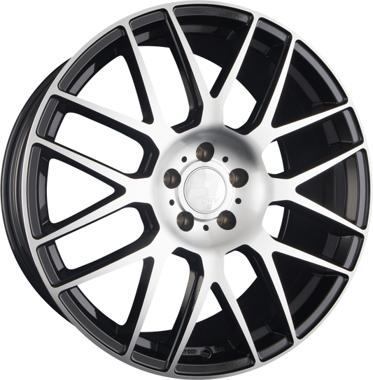 2DRV by WHEELWORLD WH26 Schwarz Hochglanzpoliert (SP+) Alufelge 9x20 Zoll ET20 LK 5x112 ML66.6 – Bild 2