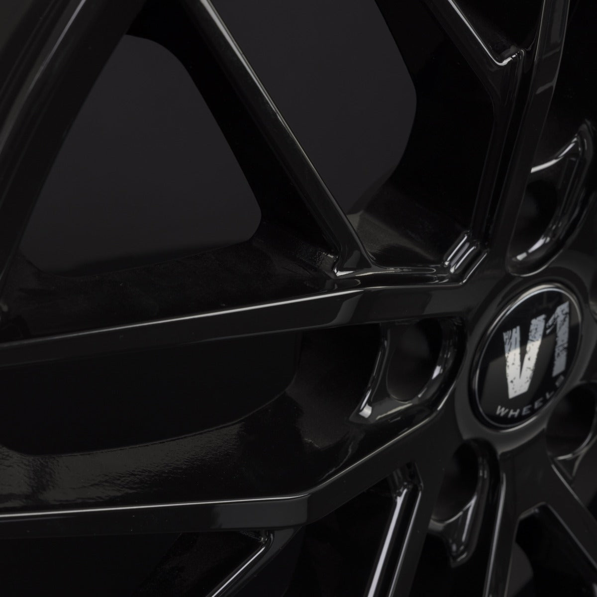 V1 Wheels DS2 Schwarz Glänzend Lackiert Alufelge 9x20 Zoll ET40 LK 5x112 ML66.6 – Bild 5