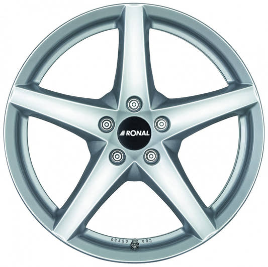 Ronal R41 silber Alufelge 6.5x15 Zoll ET45 LK 5x112 ML76 – Bild 2