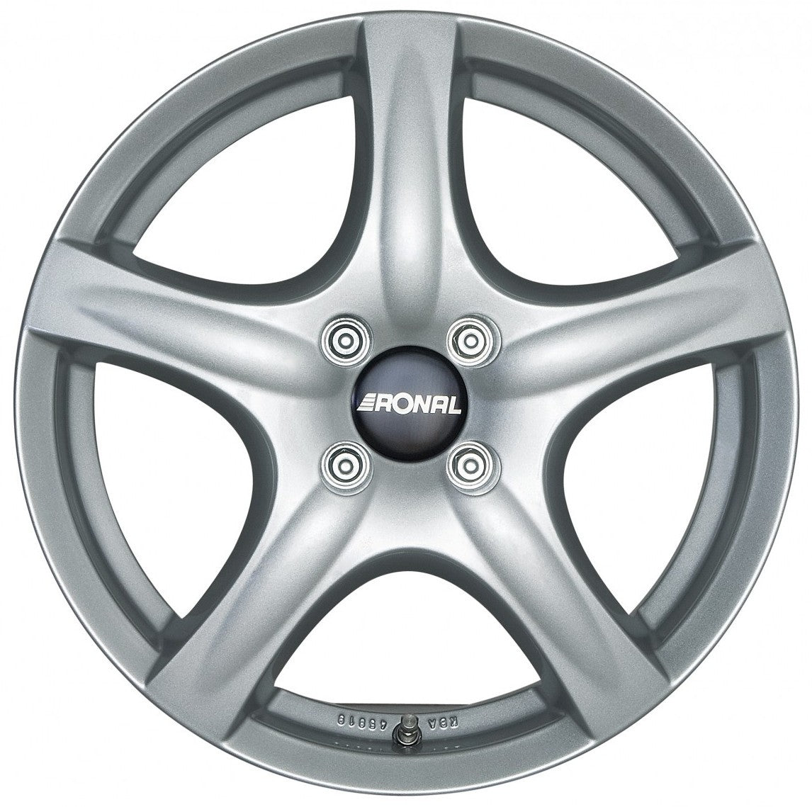 Ronal R42 kristallsilber Alufelge 7x16 Zoll ET40 LK 5x120 ML82 – Bild 4