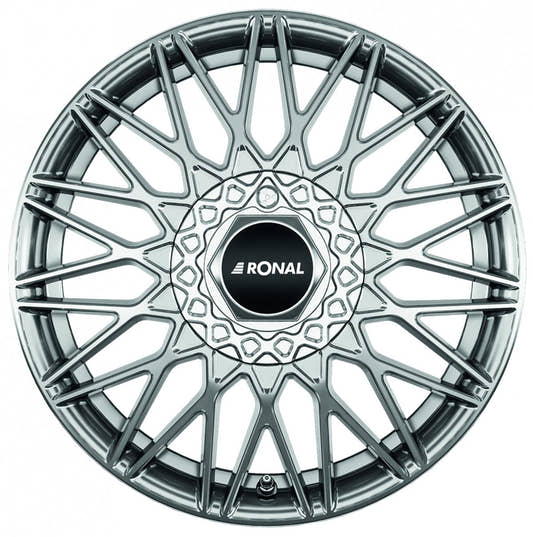 Ronal LSX Silber Frontkopiert Alufelge 7x16 Zoll ET45 LK 5x114.3 ML82 – Bild 2