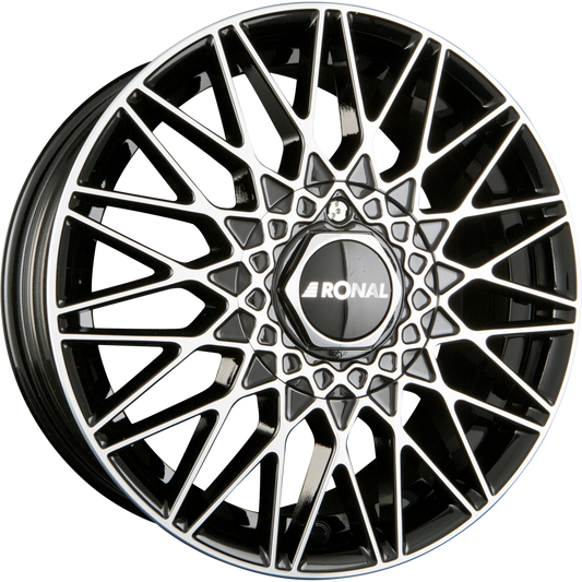Ronal LSX Jetblack Frontkopiert Alufelge 7x16 Zoll ET45 LK 5x108 ML76 – Bild 2