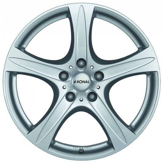 Ronal R55 SUV kristallsilber Alufelge 7.5x17 Zoll ET55 LK 5x112 ML66.5 – Bild 2