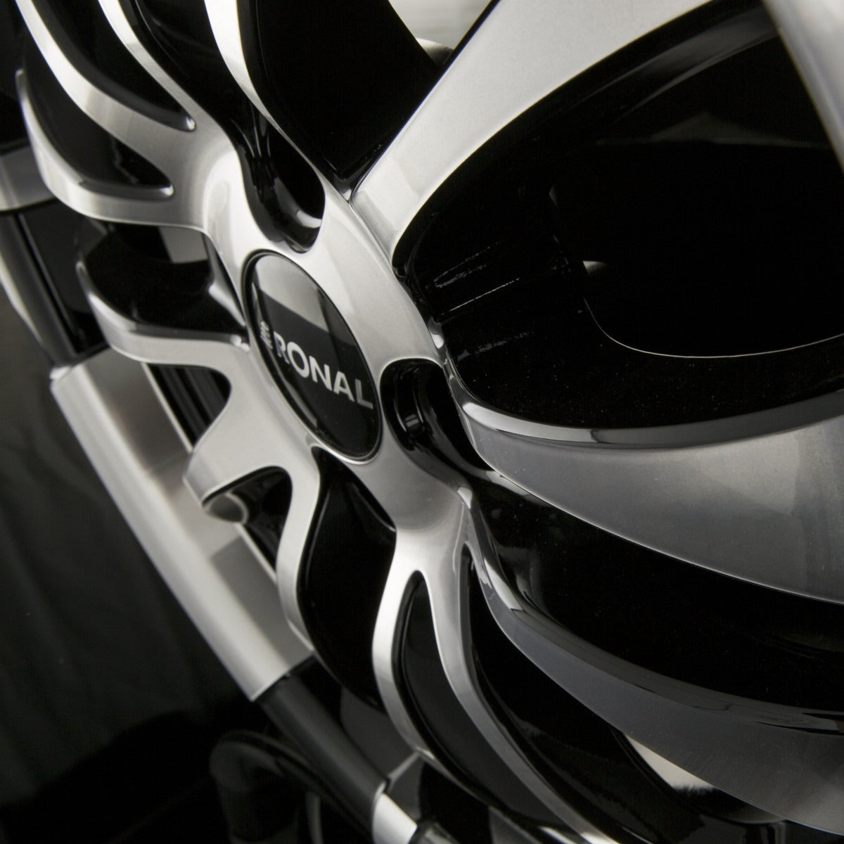 Ronal R59 Jetblack-Frontkopiert Alufelge 7x16 Zoll ET25 LK 4x108 ML65.1 – Bild 5