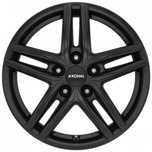 Ronal R65 jetblack-matt Alufelge 7x18 Zoll ET45 LK 5x108 ML76 – Bild 2