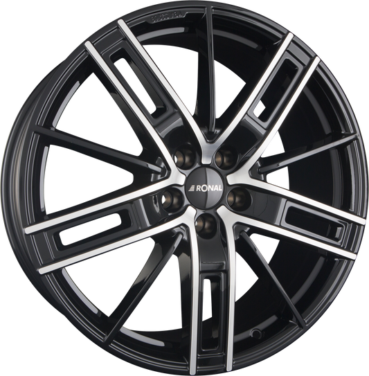 Ronal R67 Jetblack Frontkopiert Alufelge 8x19 Zoll ET54 LK 5x112 ML66.6 – Bild 2