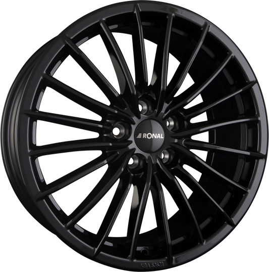 Ronal R68 Jetblack Alufelge 9.5x19 Zoll ET30 LK 5x112 ML66.6 – Bild 2