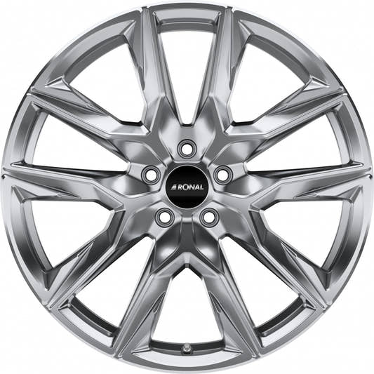 Ronal R71 platinum silver Alufelge 9.5x21 Zoll ET37 LK 5x112 ML66.5 – Bild 2