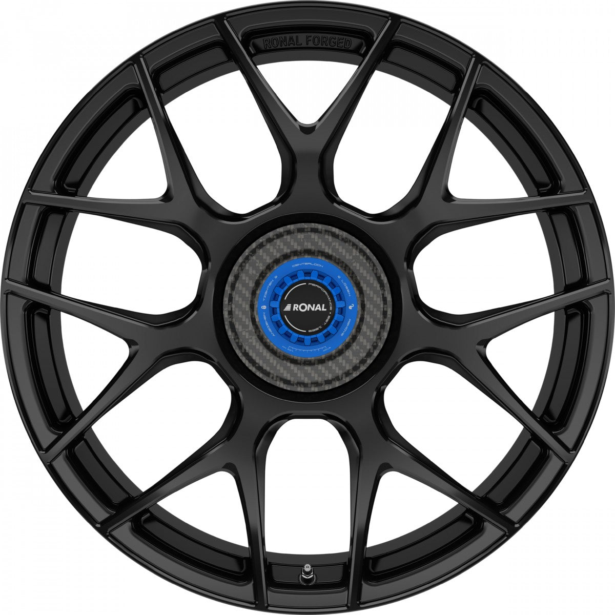 Ronal RF1 REV-CRM jetblack-matt Alufelge 10x20 Zoll ET40 LK 5x112 ML82.05 – Bild 2