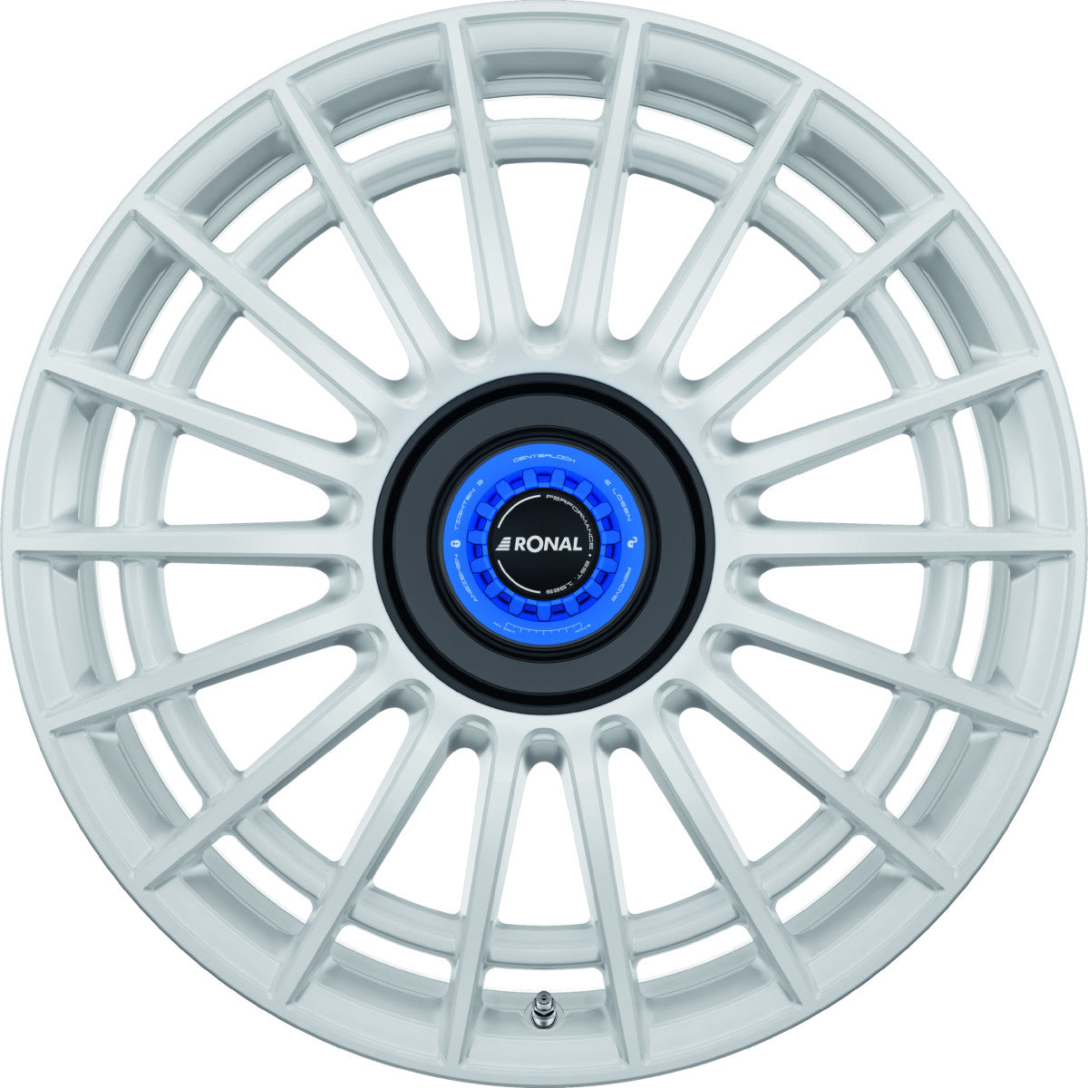 Ronal R73 REV-M rally white Alufelge 8.5x19 Zoll ET49.1 LK 5x112 ML66.5 – Bild 2