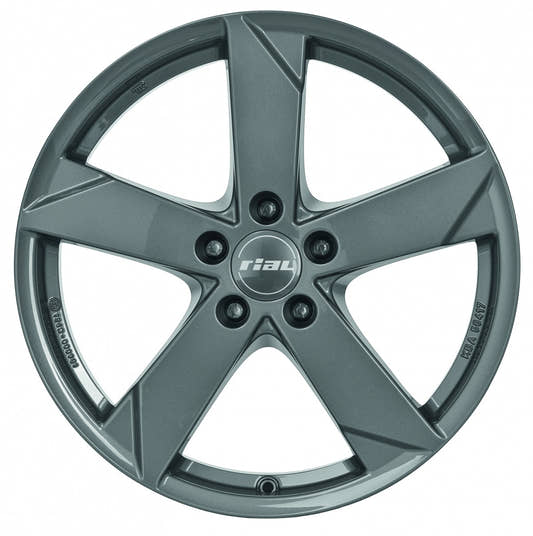 Rial Kodiak graphit Alufelge 8x19 Zoll ET44 LK 5x112 ML57.1 – Bild 2
