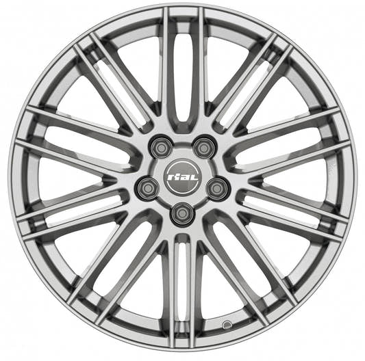 Rial KiboX metal-grey Alufelge 9.5x21 Zoll ET42 LK 5x120 ML72.6 – Bild 2