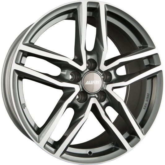 Alutec Ikenu Graphit-Frontpoliert Alufelge 6.5x16 Zoll ET45 LK 4x108 ML63.4 – Bild 2