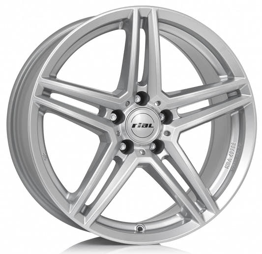 Rial M10 polar-silber Alufelge 6.5x17 Zoll ET44 LK 5x112 ML66.5 – Bild 2
