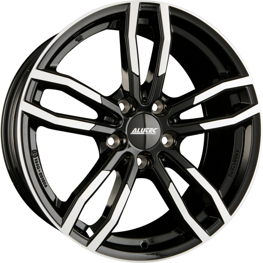 Alutec Drive Diamant-Schwarz Frontpoliert Alufelge 8.5x19 Zoll ET27 LK 5x112 ML66.5 – Bild 2