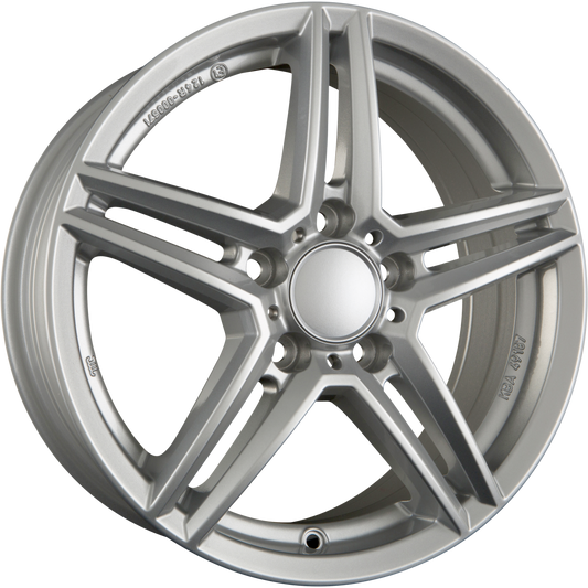 Rial M10 Polar-Silber Alufelge 7.5x17 Zoll ET52.5 LK 5x108 ML63.4 – Bild 2