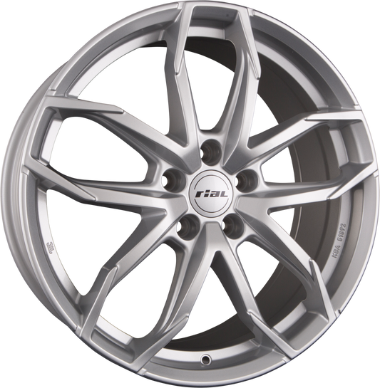 Rial Lucca Polar-Silber Alufelge 8x20 Zoll ET40 LK 5x112 ML70.1 – Bild 2