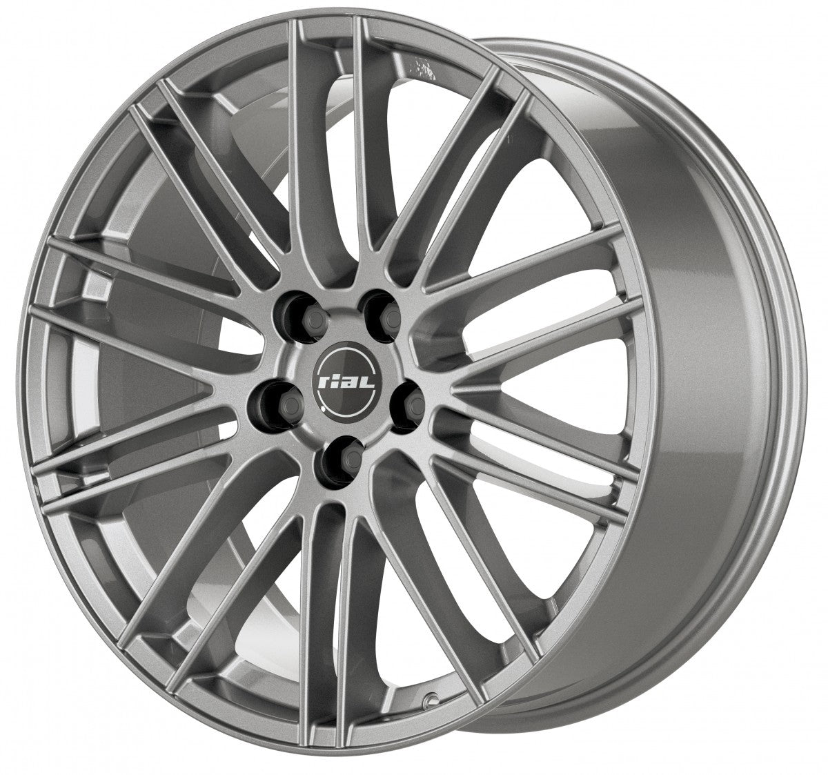 Rial KiboX metal-grey Alufelge 9x20 Zoll ET52 LK 5x112 ML66.5 – Bild 4