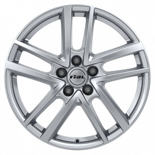 Rial Astorga polar-silver Alufelge 7.5x19 Zoll ET50 LK 5x112 ML57.1 – Bild 2
