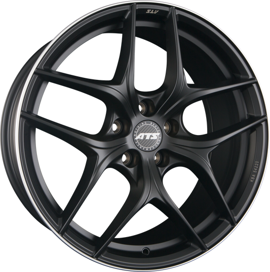 ATS Competition 2 Racing-Schwarz Hornpoliert Alufelge 8.5x19 Zoll ET46 LK 5x112 ML57.1 – Bild 2