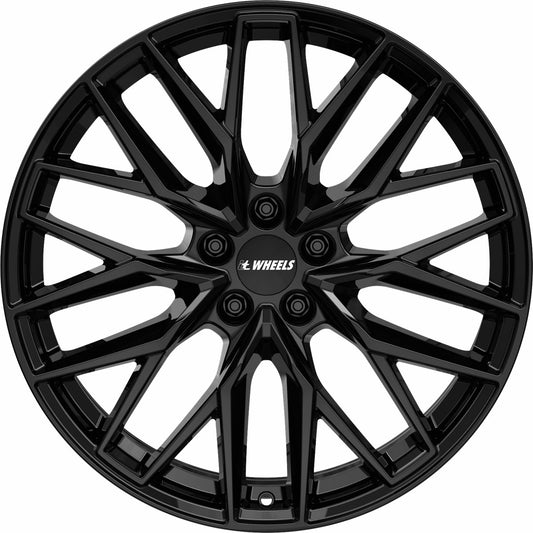 itWheels Xana gloss black Alufelge 10.5x21 Zoll ET51 LK 5x112 ML66.6 – Bild 2