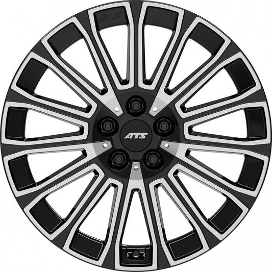 ATS Obsession diamant-schwarz frontpoliert Alufelge 8.5x18 Zoll ET52.1 LK 5x112 ML66.6 – Bild 2
