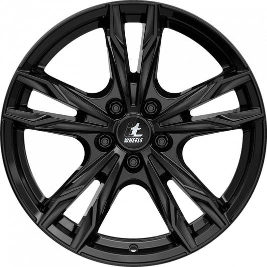 itWheels Gina gloss black Alufelge 8x18 Zoll ET39 LK 5x114.3 ML60.1 – Bild 2
