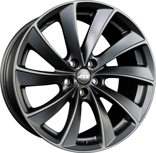 ATS Lunaris Steel-Grey Matt Alufelge 9.5x20 Zoll ET37 LK 5x114.3 ML64.1 – Bild 2