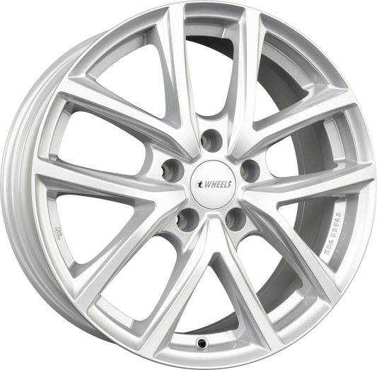 itWheels Mira Gloss Silver Alufelge 8x20 Zoll ET47 LK 5x112 ML70.1 – Bild 2