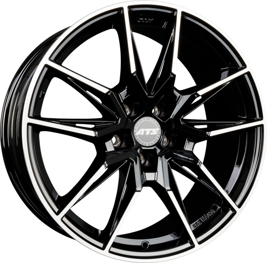 ATS Force Diamant-Schwarz Frontpoliert Alufelge 9.5x20 Zoll ET22 LK 5x112 ML66.5 – Bild 2