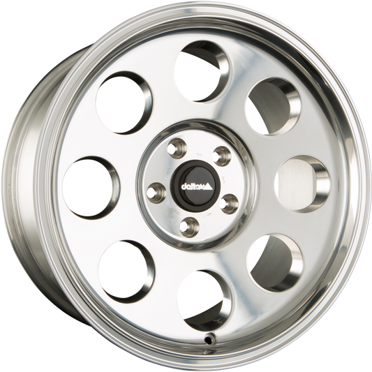 DELTA 4x4 Klassik Alu Poliert ohne Klarlack Alufelge 9x18 Zoll ET40 LK 5x120 ML65.1 – Bild 2