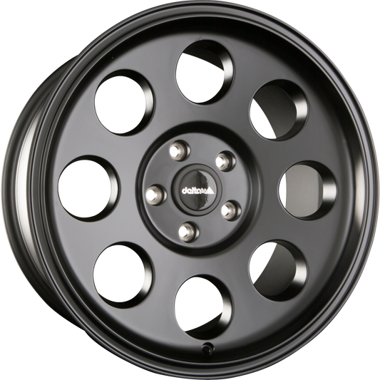 DELTA 4x4 Klassik Black Matt Alufelge 9.5x20 Zoll ET25 LK 5x120 ML72.6 – Bild 2