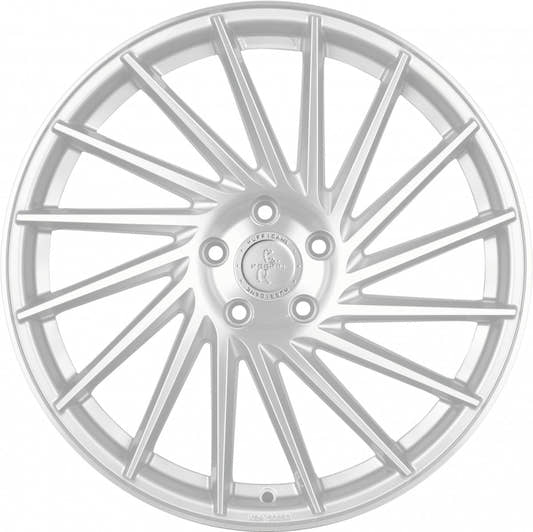 Keskin KT17 Hurricane silver front polish Alufelge 11x21 Zoll ET38 LK 5x120 ML74.1 – Bild 2