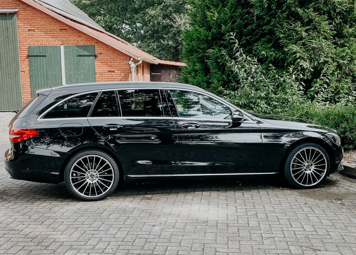 Keskin KT15 Speed black front polish Alufelge 7x17 Zoll ET40 LK 5x114.3 ML72.6 – Bild 3