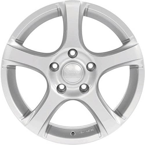 MAM W2 silver painted Alufelge 6.5x16 Zoll ET37 LK 4x100 ML63.4 – Bild 2