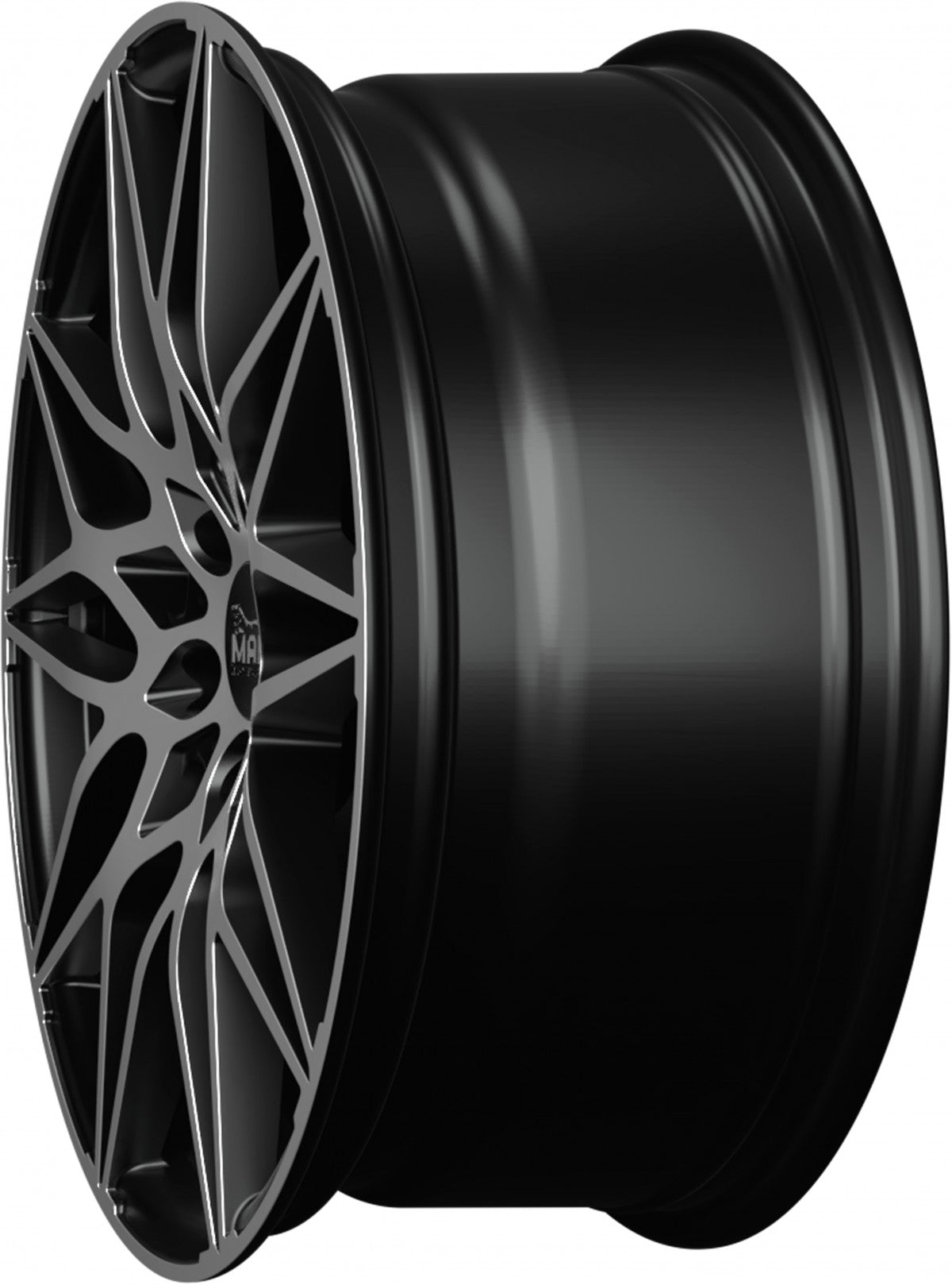 MAM B2 black front polish Alufelge 8.5x19 Zoll ET35 LK 5x120 ML72.6 – Bild 8
