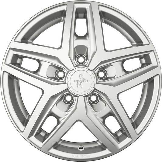 Keskin KT C1-5L Camper silver painted Alufelge 6.5x16 Zoll ET59 LK 5x160 ML65.1 – Bild 2