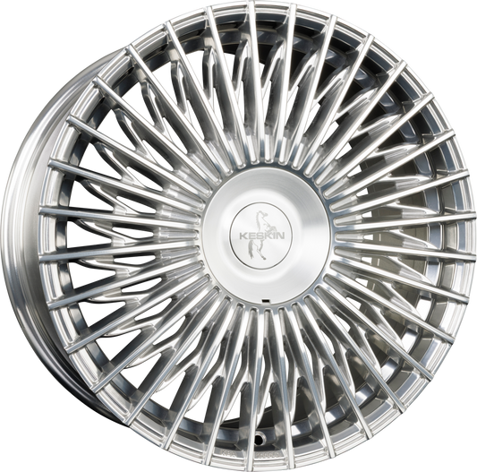 Keskin KT X1 Diamond Glossy (DG) Alufelge 9.5x21 Zoll ET41.9 LK 5x112 ML66.6 – Bild 2