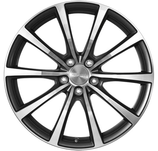 Brock B32 himalaya-grey front-poliert 10.5x20 ET25 - LK5/114.3 ML66.1