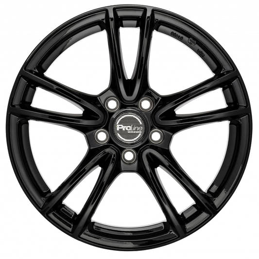 Proline CX300 black glossy Alufelge 6.5x15 Zoll ET43 LK 5x114.3 ML74.1 – Bild 2